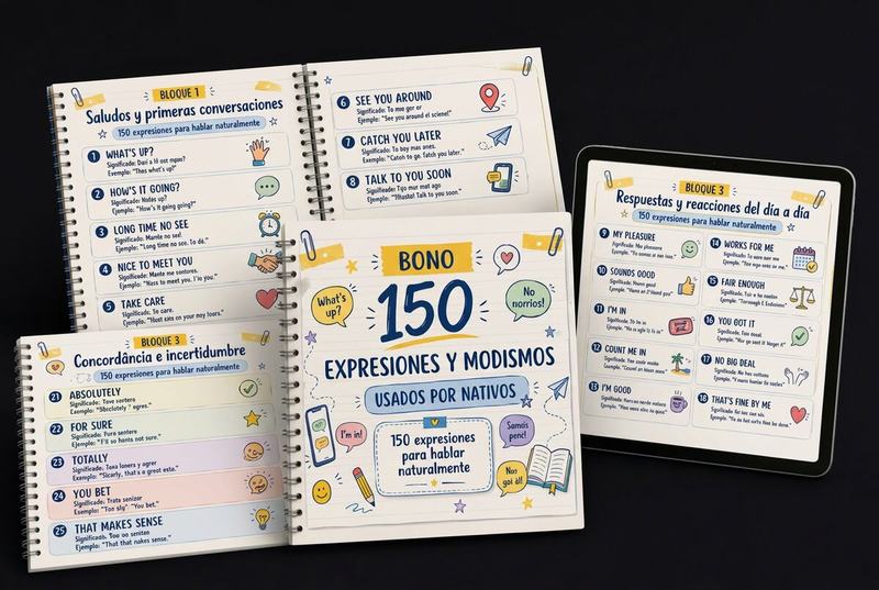 Bono #5 — 150 Expresiones y Modismos